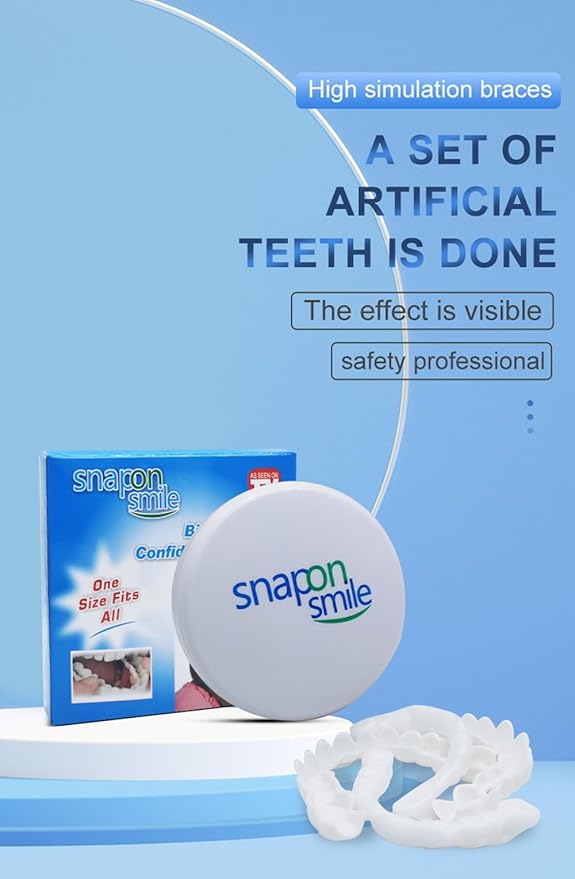 Snap On Smile Braces Teeth Kit For Men & Women | Buy 1 Get 1 Free