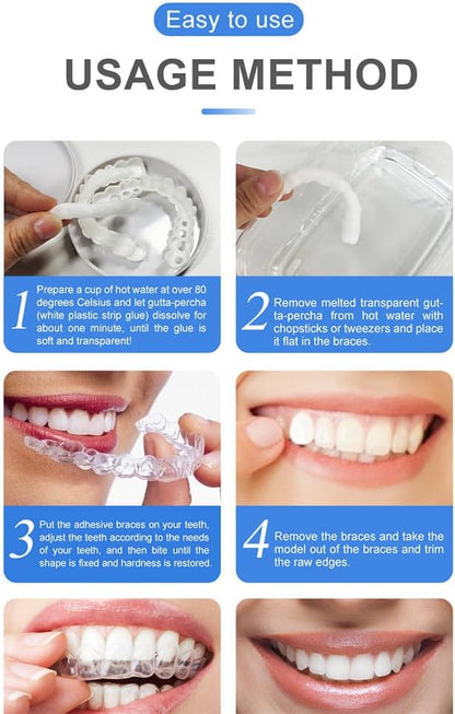 Snap On Smile Braces Teeth Kit For Men & Women | Buy 1 Get 1 Free