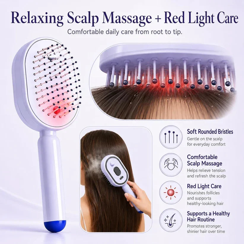 3-in-1 Electric Spray Massage & Self-Cleaning Brush