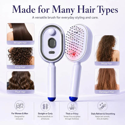 3-in-1 Electric Spray Massage & Self-Cleaning Brush