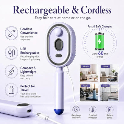 3-in-1 Electric Spray Massage & Self-Cleaning Brush