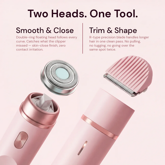 Dual Head Electric Hair Remover