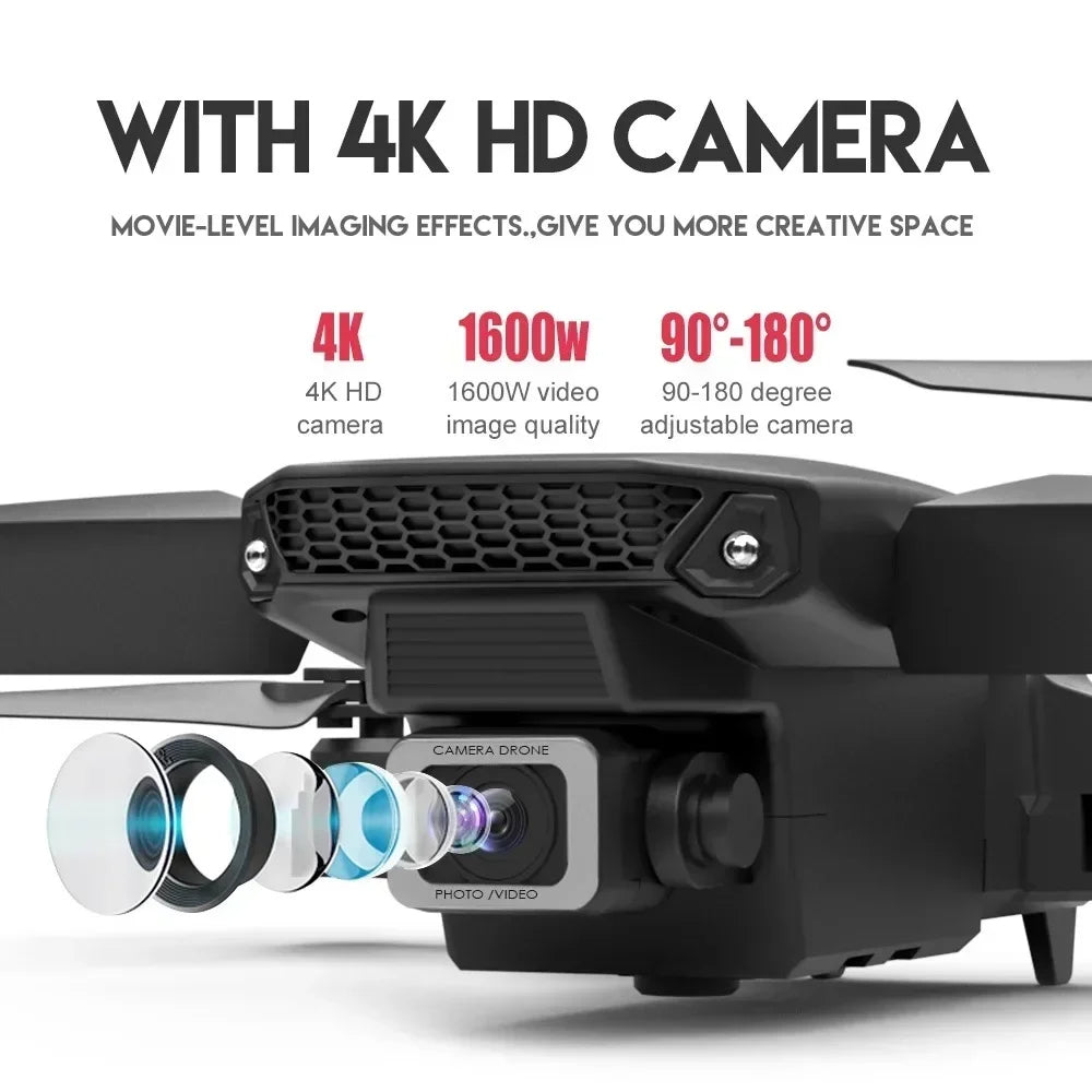 E99 Pro WIFI FPV 4k Drone