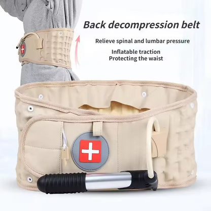 Spinal Air Traction Belt with (Manual Air Pump)