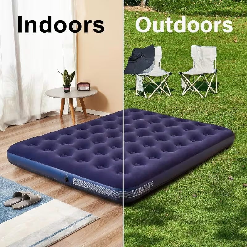 Premium Inflatable Air Mattress with Built-In Electric Pump