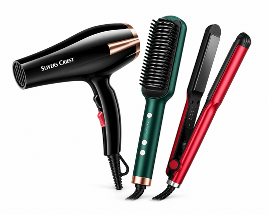 3-in-1 Hair Styling Combo Pack | Free  Perfume Gift