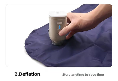 Premium Inflatable Air Mattress with Built-In Electric Pump