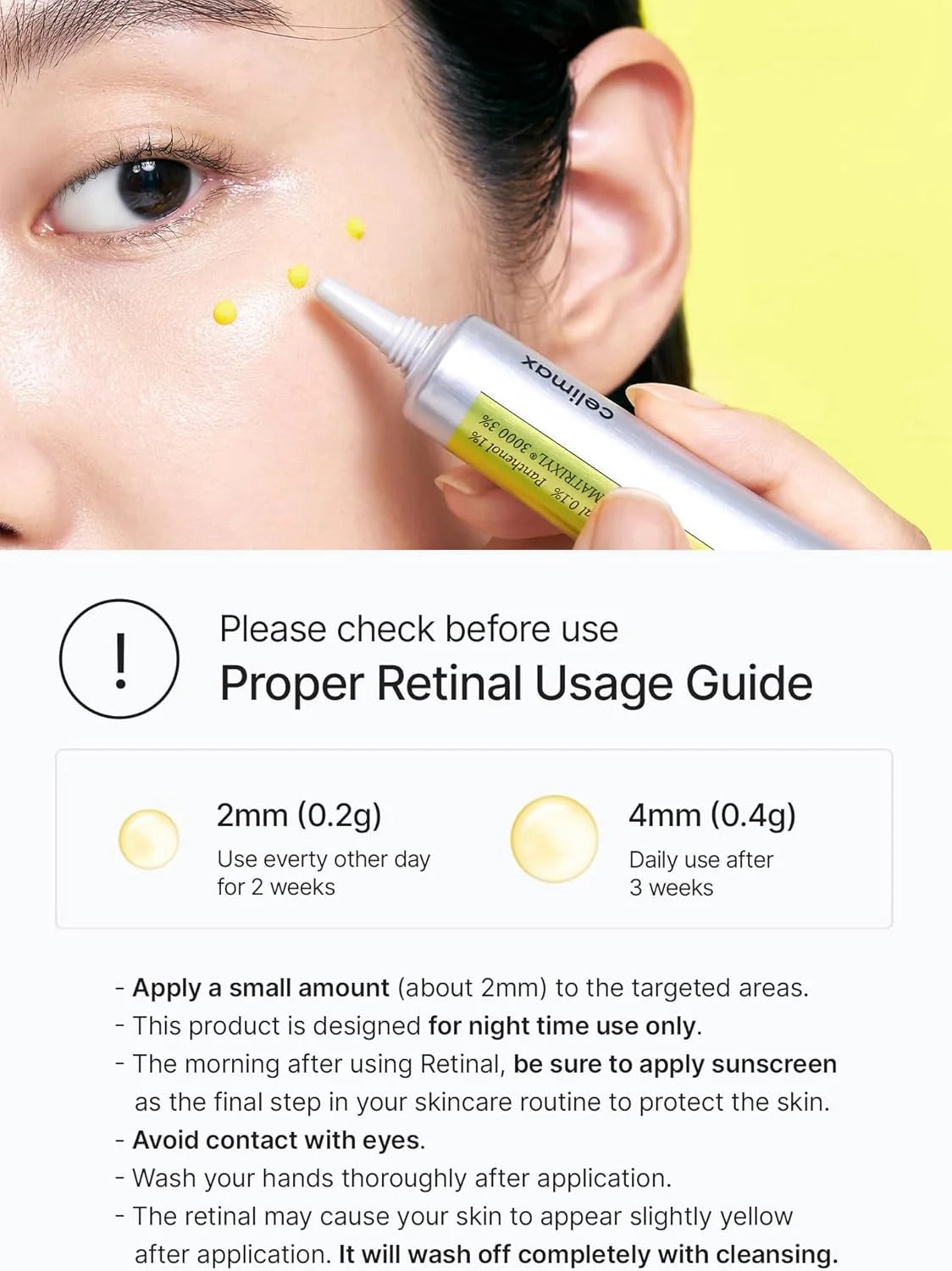 Retinal Shot tightening Cream